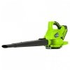 Dmuchawa/Odkurzacz akumulatorowa GREENWORKS 40V (GD40BVK4) GR24227UB zestaw aku 4 AH + ładowarka 